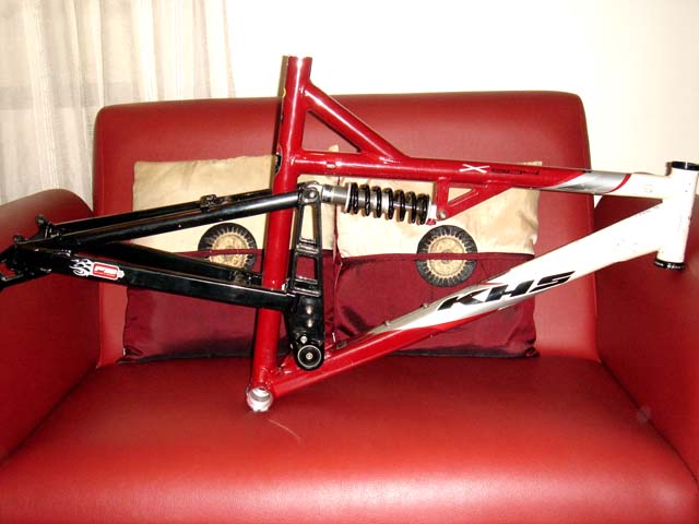 khs full suspension mountain bike for sale