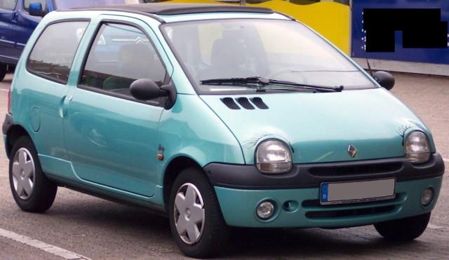 Rear of the Twingo Safety Twingo Generation I EuroNCAP Results