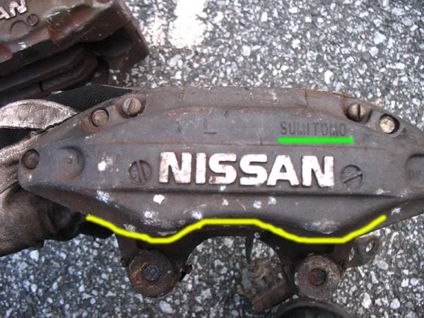 Nissan r32 brake calipers #2