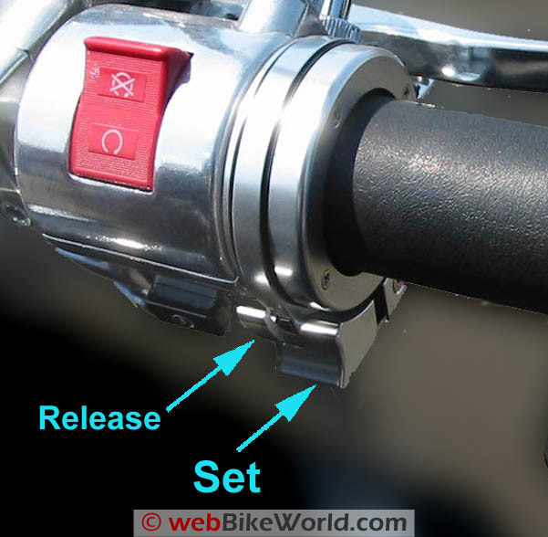 Honda motorcycle throttle lock #5