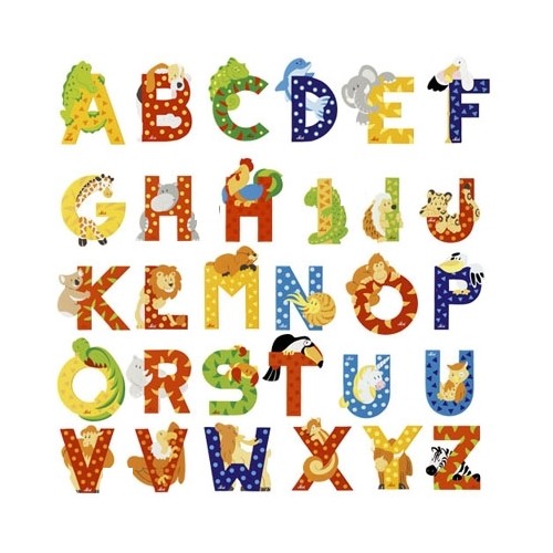   Lettre Alphabet Décor en bois   SEVI  F