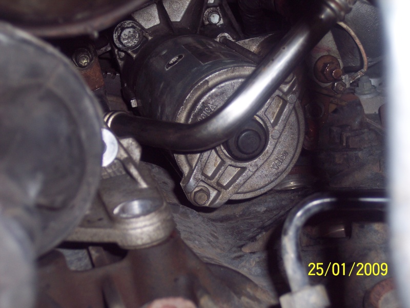 [Tuto Photo] Changer son demarreur sur Mégane 2 1.9 DCI