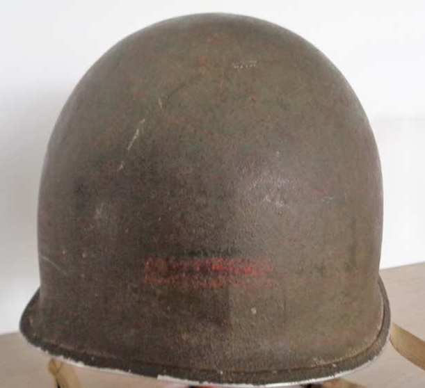 M1 helmet with red mp marking? - STEEL AND KEVLAR HELMETS - U.S ...